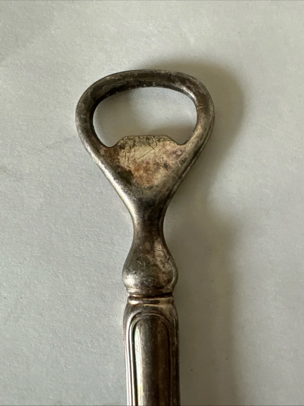 Vintage Silver-Plated Coca-Cola Bottle Opener